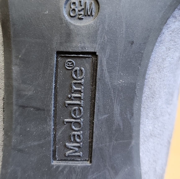 MADELINE Cassidey Heeled Ankle Gray Boots  womens size 8.5 - Picture 9 of 13